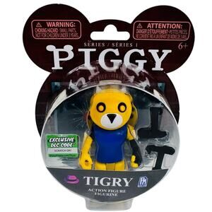 Piggy Series 1‎ Tigry Action Figure [Exclusive DLC Code] Phatmojo